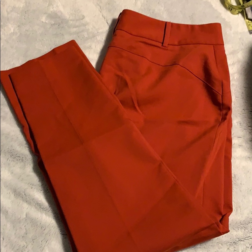 Terra cotta comfy trousers
